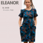 Preview: PDF-Schnittmuster: Kleid Hailey in den Gr. 34 - 50